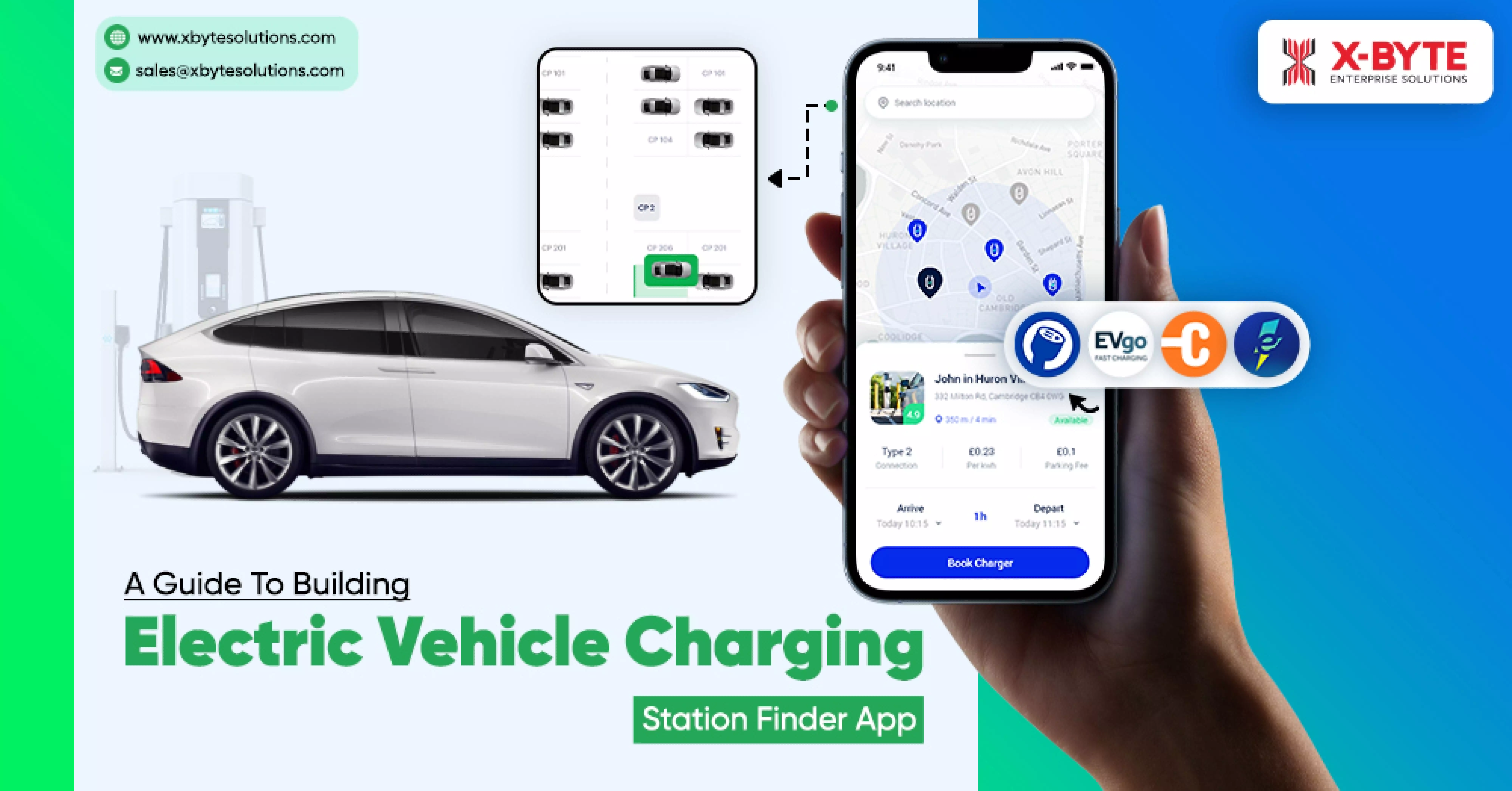 A Guide To Building Electric Vehicle Charging Station Finder App