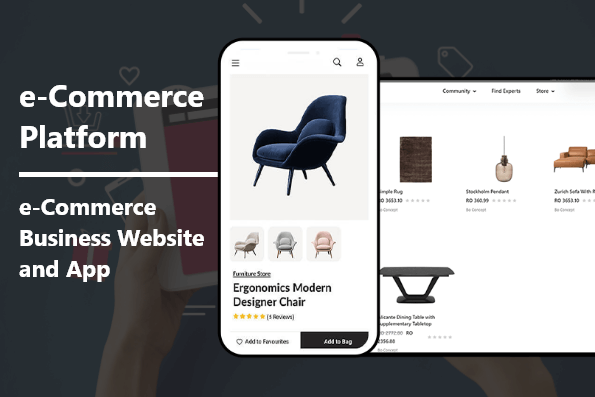 e-Commerce Business Website and App - Shorfa